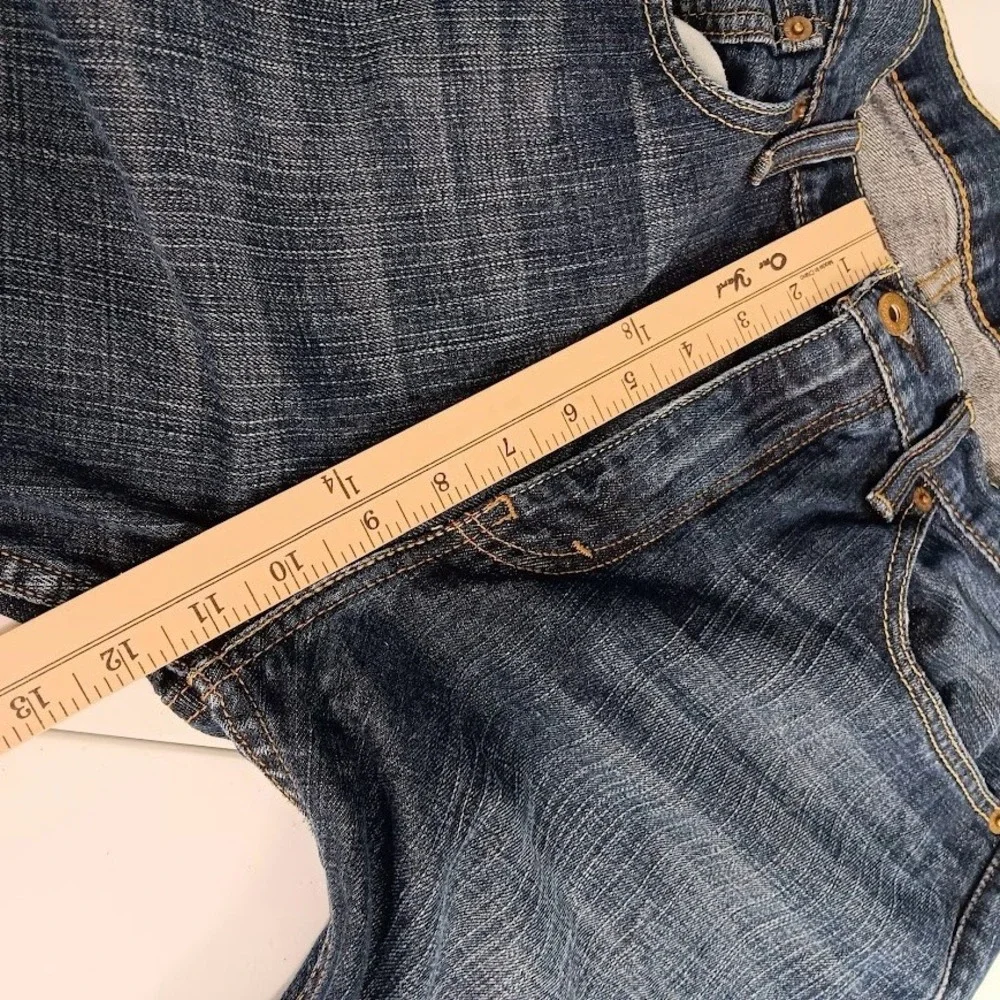 Levi's 569‎ Loose Straight Jeans Men W33 L30 (actual W34xL28.5)Dark WashCotto